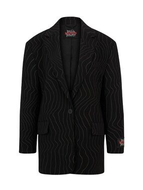 NWT HUGO x Bella Poarch Pinstripe Blazer Skirt Set